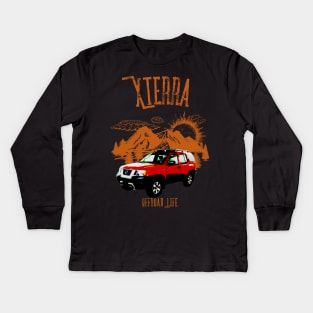 NISSAN XTERRA T-SHIRT Kids Long Sleeve T-Shirt